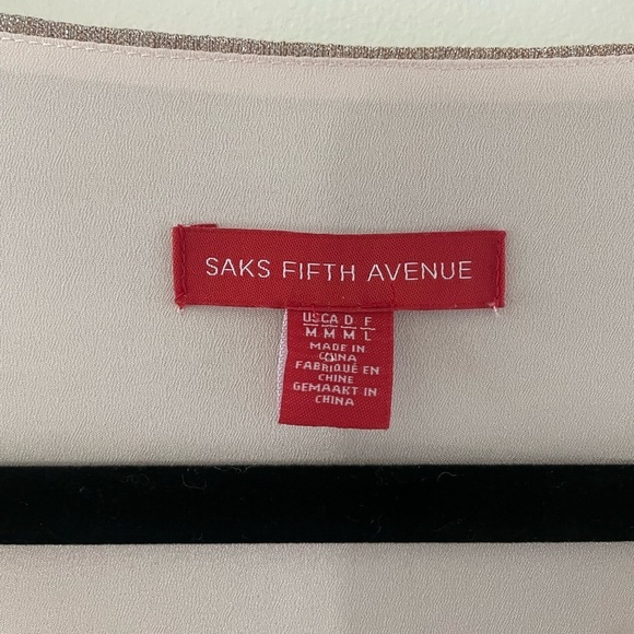 SAKS FIFTH AVENUE Ruffle Wrap Mini Dress - Picture 10 of 10